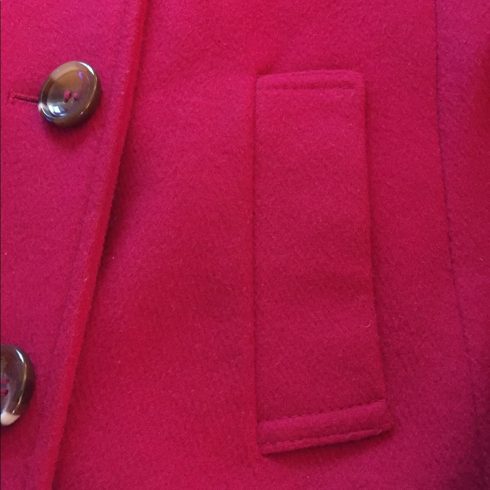 Red Pea coat - Picture 4 of 10